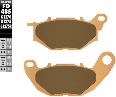 Galfer remblokken fd485 sintered brake pad fd485 g1375