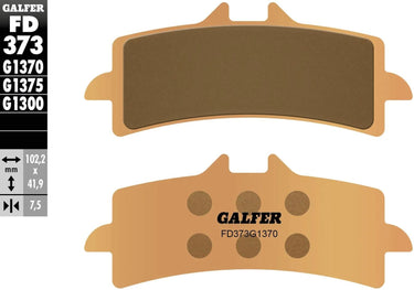 Galfer remblokken fd373 sintered brake pad fd373 g1370