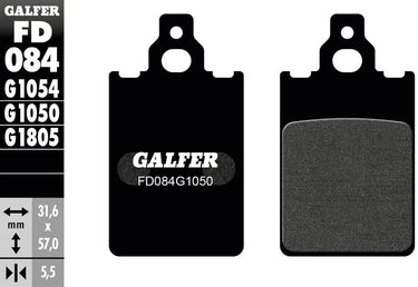 Galfer remblokken fd084 brake pad fd084 g1050 organic