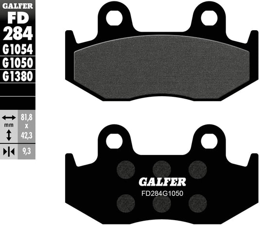 Galfer bremsbelag fd284 brake pad fd284 g1050 organic scooter
