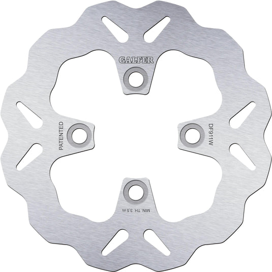 Galfer bremsscheibe df911 rotor df911 type w rigid