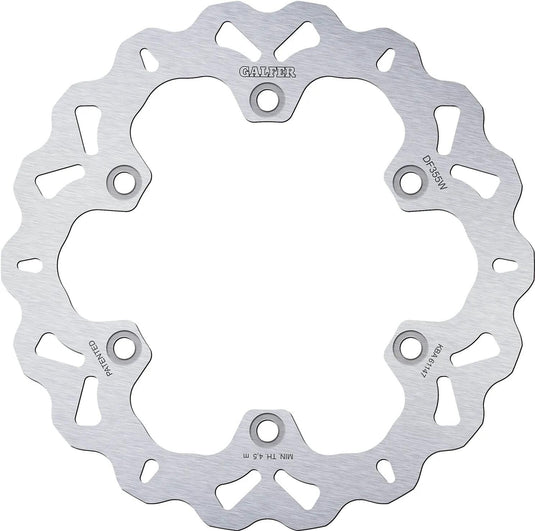 Galfer bremsscheibe df355 rotor df355 type w rigid