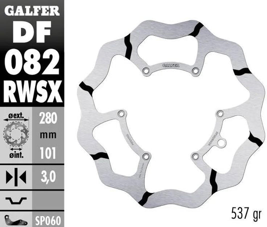 Galfer bremsscheibe df082 wave rotor df082 rwsx offr.rigid gr.overs.