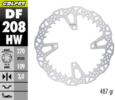 Galfer bremsscheibe df208 rotor brake rotors starr shark