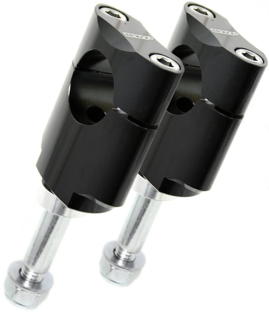 Wrp - racing lenkerklemmung pro clamps clamping set pro clamps w aluminum black plus 10mm