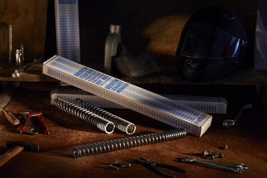 Wirth voorvork veerset fork spring set 3075 polished