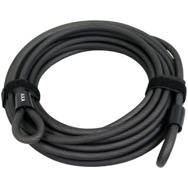 Axa slotkabel double loop 1000 10 - zwart