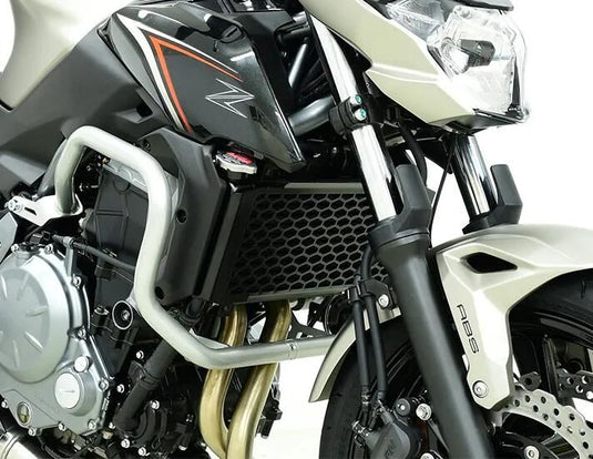 Zieger kühlerabdeckung radiator cover kawa z650 bj.17-20 sw