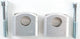 Lsl stuurklemstuk clamping bracket -25mm 22mm si