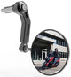 Oxford spiegel stuureinde premium-aluminium handlebar mirror aluminum black left