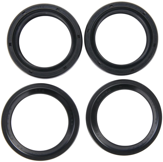 All balls racing voorvork keerring set fork seal set abr 56-120 incl. dust caps