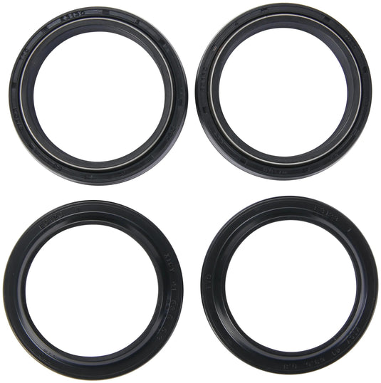 All balls racing voorvork keerring set fork seal set abr 56-130 incl. dust cap