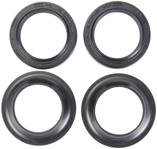 All balls racing voorvork keerring set fork seal set abr 56-178 incl. dust cap