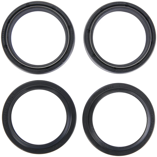 All balls racing voorvork keerring set fork seal set abr 56-138 incl. dust cap