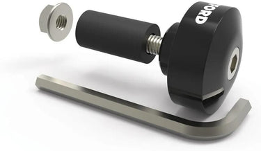 Oxford stuureinde barends 1 handlebar plugs 1 black 22 mm handlebars