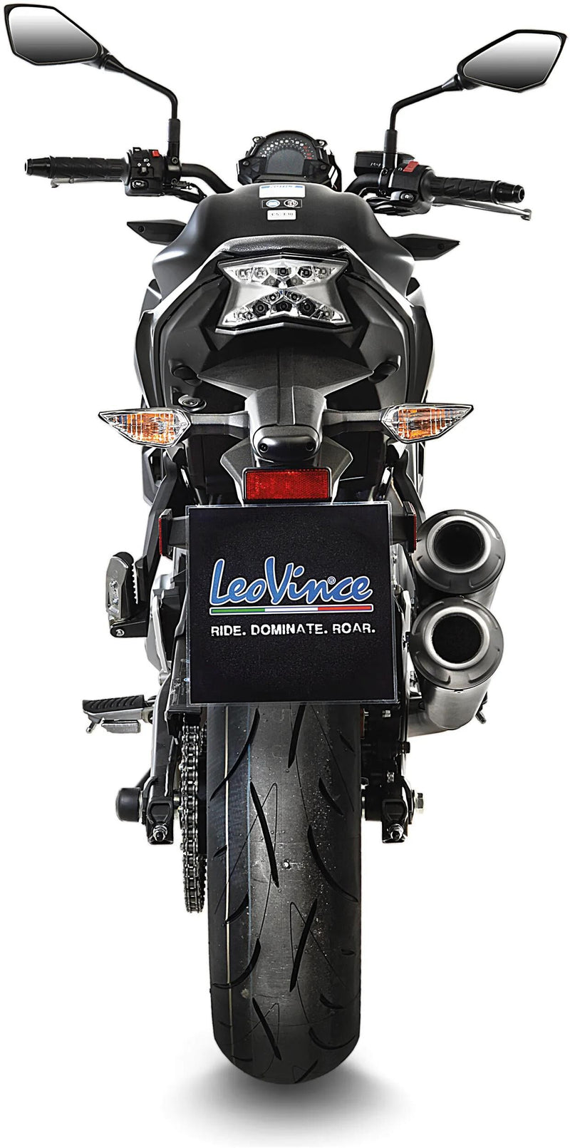 Load image into Gallery viewer, Leovince schalldämpfer sbk gp duals schalld leo compl gp duals sw
