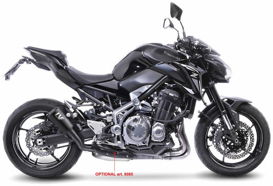 Leovince schalldämpfer sbk lv-10 full black schalld leo slipon lv-10 sw