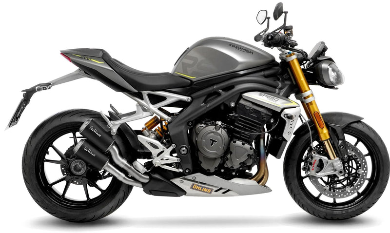 Load image into Gallery viewer, Leovince schalldämpfer sbk lv-10 black edition schalld leo slipon lv-10 sw-si
