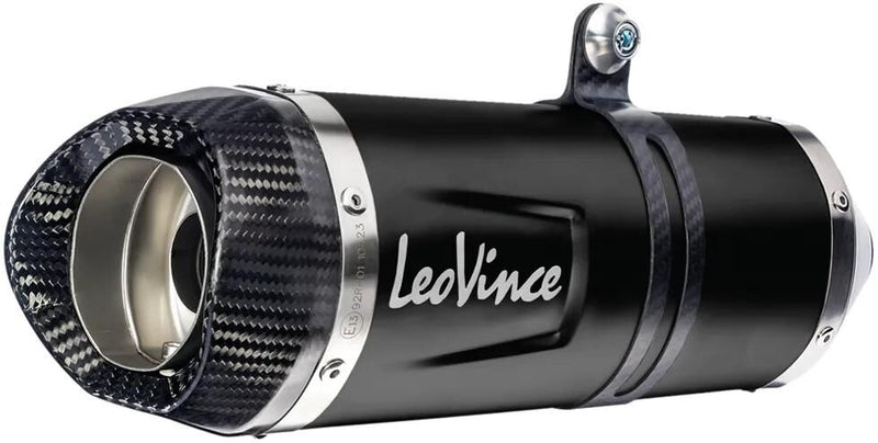 Load image into Gallery viewer, Leovince schalldämpfer sbk lv one evo black edition schalld leo slipon lv one sw
