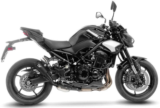 Leovince geluiddemper sbk lv-10 full black schalld leo slipon lv-10 sw