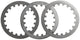 Trw stalen ringset clutch.steel.kit mes313-3
