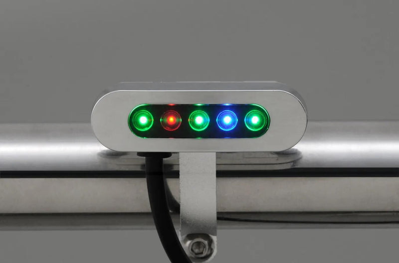 Load image into Gallery viewer, Daytona kontrollleuchteneinheit alpha indicator light unit alpha chrom
