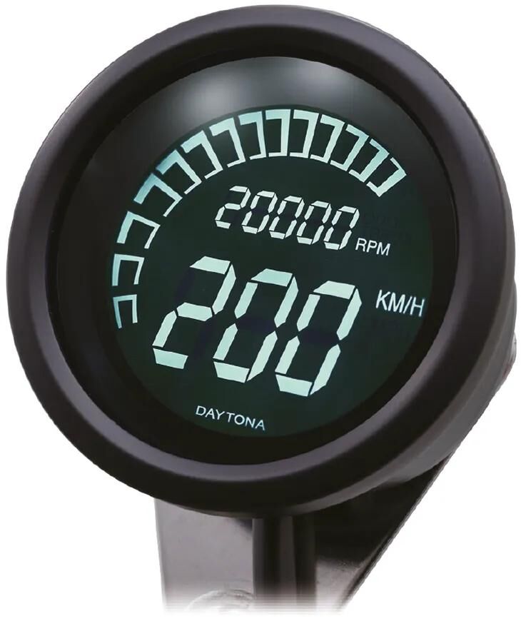 Load image into Gallery viewer, Daytona tachometer velona 60 dark twin speedometer velona twin s 60mm 399km h
