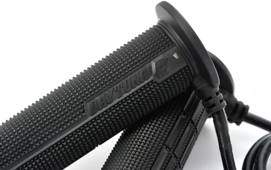 Daytona heizgriffe heated grips mot 22+25mm open 4-stage int