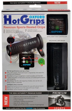 Oxford handvatverwarming hotgrips premium heated grips pre s 22+25mm open 5-stage