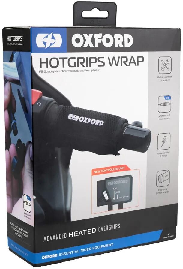 Load image into Gallery viewer, Oxford heizgriffe courier hotgrips heated grips pre o universal open 2-stage
