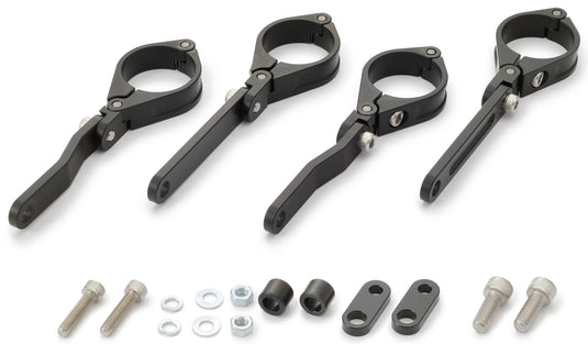 Daytona koplamphouder dual-axis bracket sh. alu 39mm sw adjustable