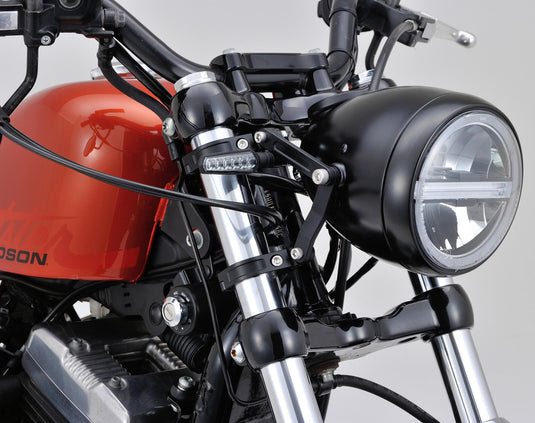 Daytona koplamphouder dual-axis bracket sh. alu 39mm sw adjustable