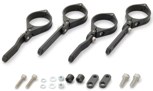 Daytona koplamphouder dual-axis bracket sh. aluminum 49mm sw adjustab