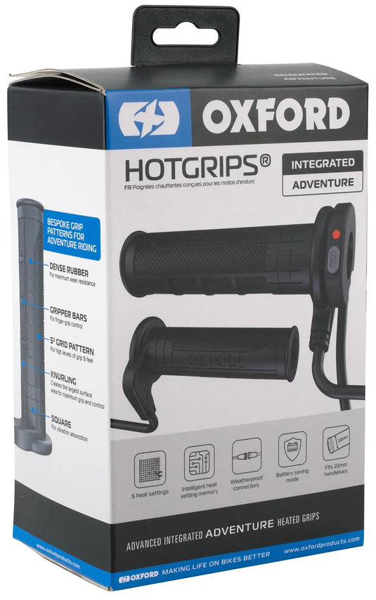 Oxford handvatverwarming hotgrips®advanced integrated heated grips advanced integr. adventur