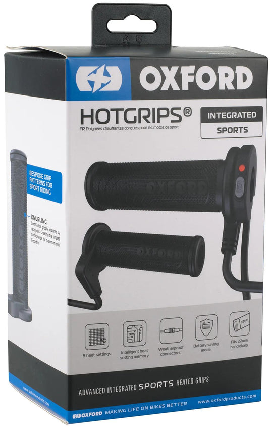 Oxford handvatverwarming hotgrips®advanced integrated heated grips advanced integr. sport