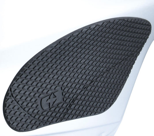 Oxford tankpads gripper tank pads silicone black on the side