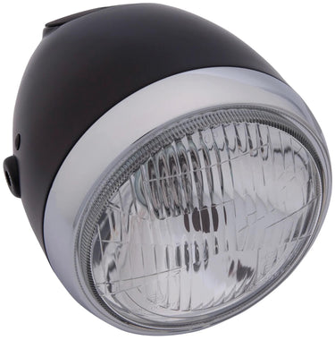 Daytona koplamp vintage main spotlight, vintage h4 60 55w, 5 3 4 black