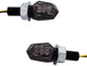 Spec-x led knipperlicht e-short3 led-minbli.eshort3 glass smoke, short sleeve
