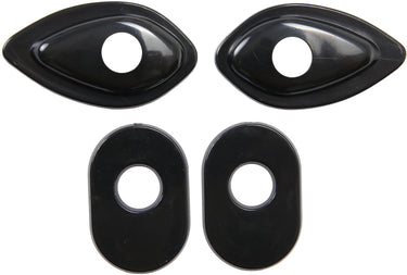 Kellermann richtingaanwijzer montageplaat mounting plate turn signa black,
