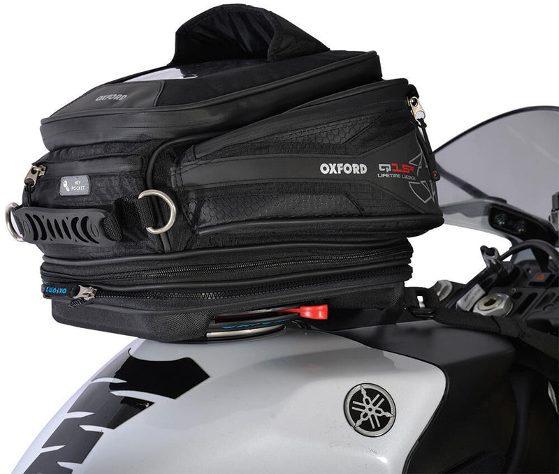 Load image into Gallery viewer, Oxford q15r tank rugzak tank backpack q15r black 15l quicklock
