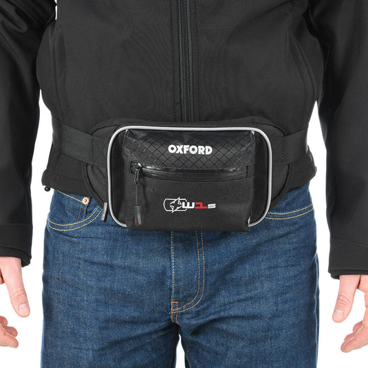Oxford heuptasje fanny pack xw1s black 1.5l
