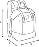 Oxford rugzak aqua b 25 backpack aqua b25 yellow black 25l