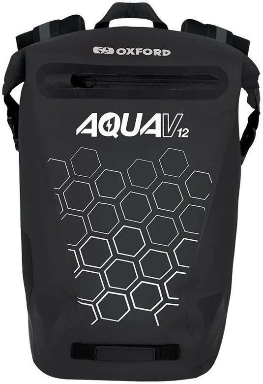 Oxford rugzak aqua v 12 backpack aqua v12 black 12l