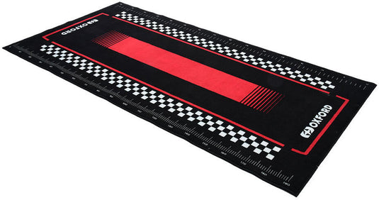 Oxford werkplaatsmat l workshop mat pitlane l 200x100cm red