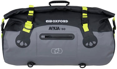 Oxford bagagerol aqua t-50 baggage roll t-50 black grey fluo