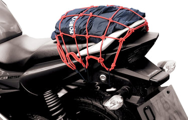 Oxford bagagenet cargo net red 30x30 cm