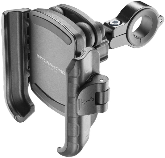 Interphone mobiele telefoon houder cell phone holder interph crab schw. universal pro