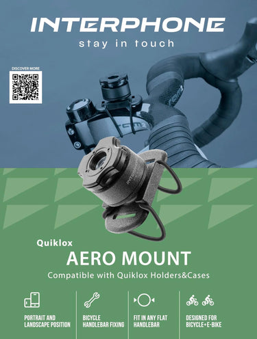 Interphone handyhalter quiklox caseholder q-lox uni bikes