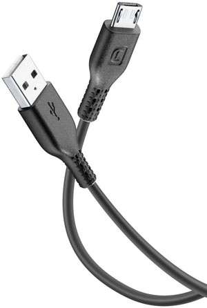 Interphone stroomkabel charging cable interph. usb to micro usb 120cm