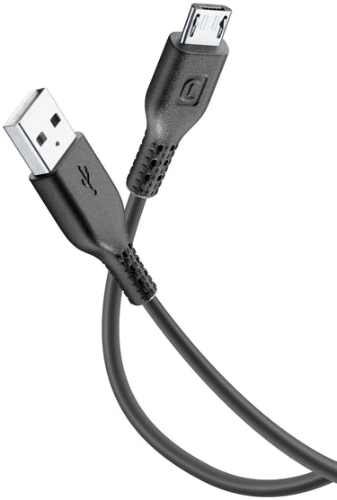 Interphone stroomkabel charging cable interph. usb to micro usb 120cm
